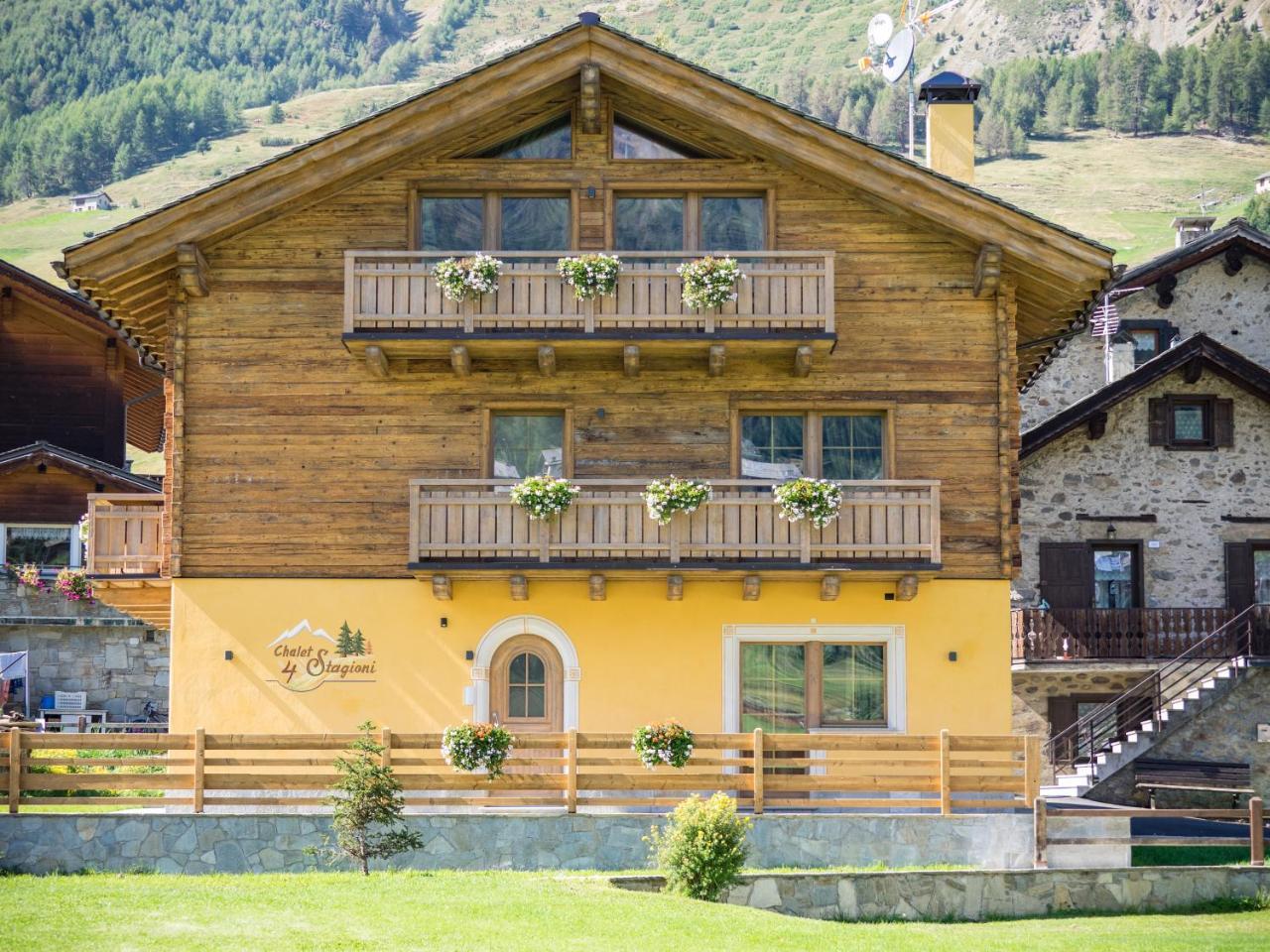 Chalet 4 Stagioni Villa Livigno Luaran gambar